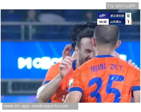半场战报浙江与泰山战成平局瓦科制造点球却错失机会黄政宇与卡列洛各入一球